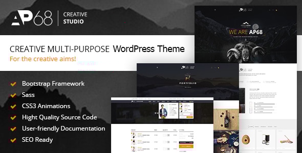 AP68 - Creative Multi-Purpose WordPress Theme Logo